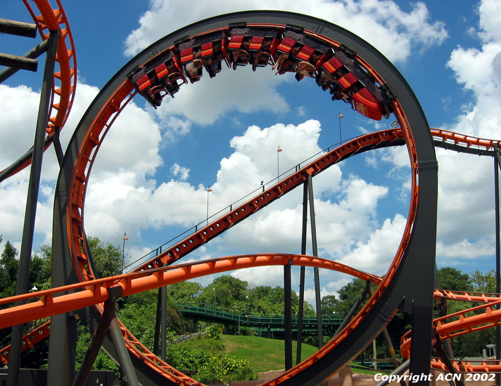 ScropionRoller Coaster Busch Gardens Tampa FL Roller Coasters/Water